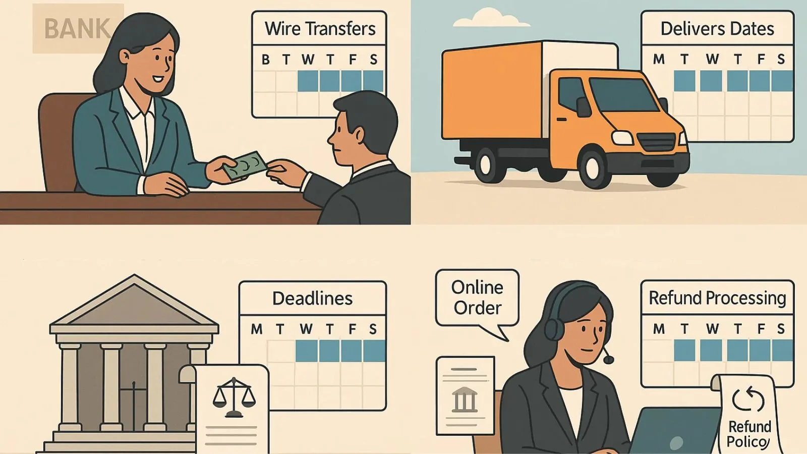 Business Days business-days-in-different-industries