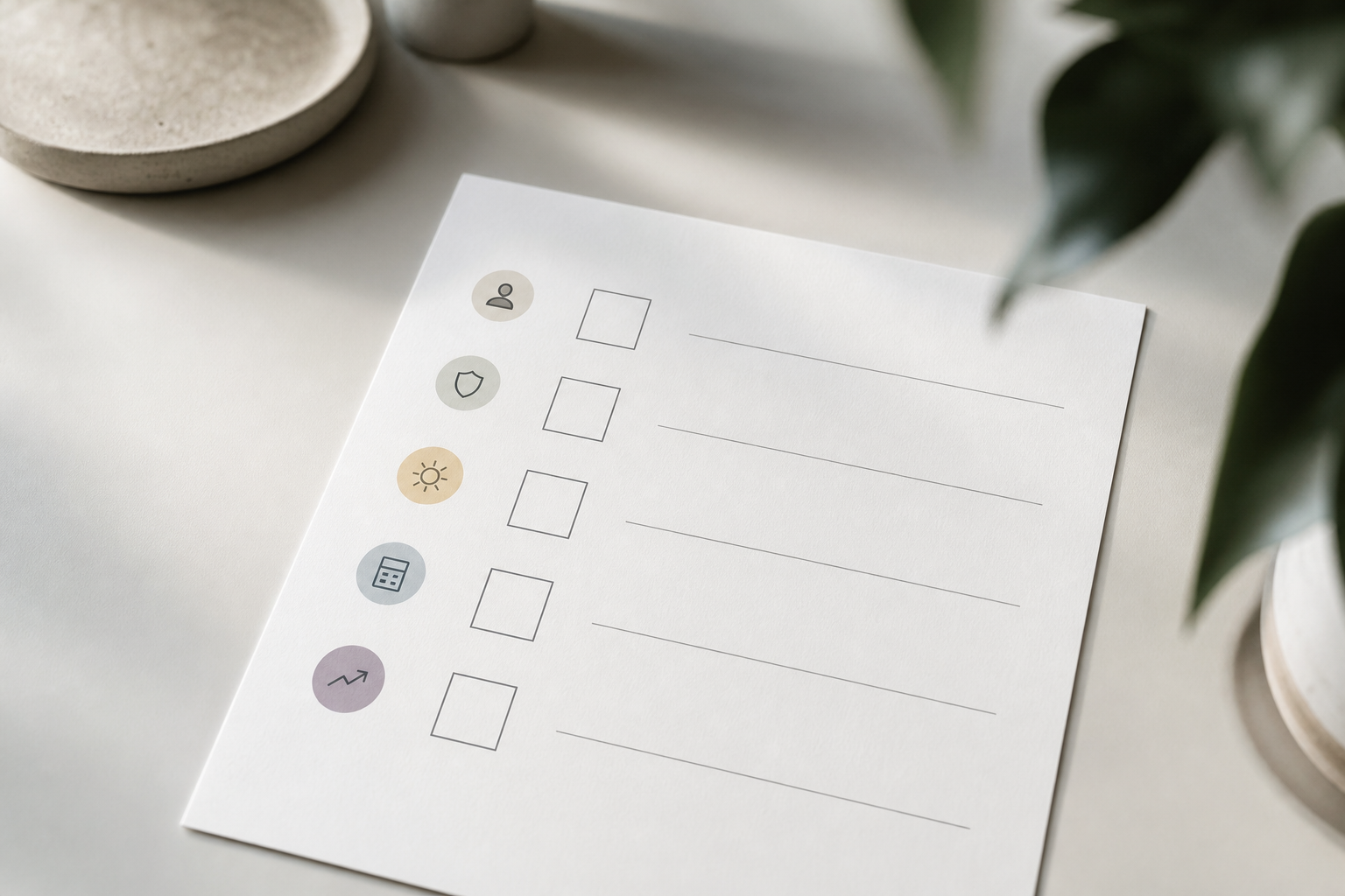 One-page pilot checklist