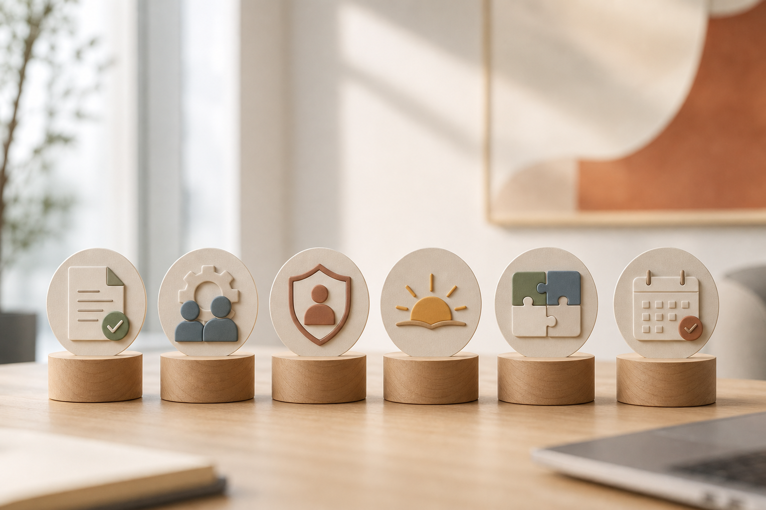 Step-by-step onboarding flow for HR monitoring rollout