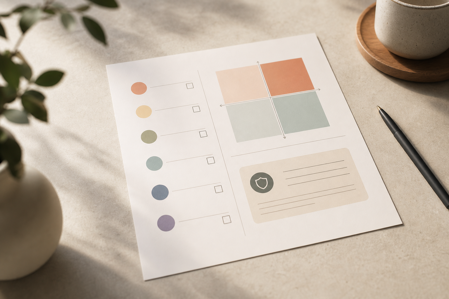 Evaluation framework one-pager