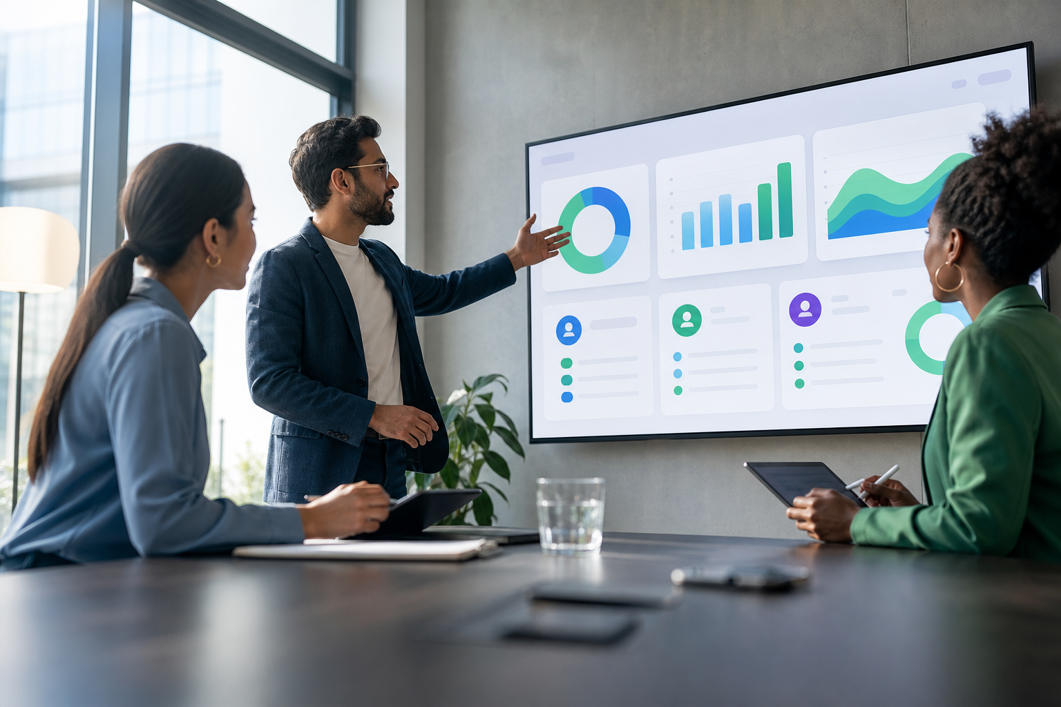 Step-by-step onboarding flow for HRMS setup