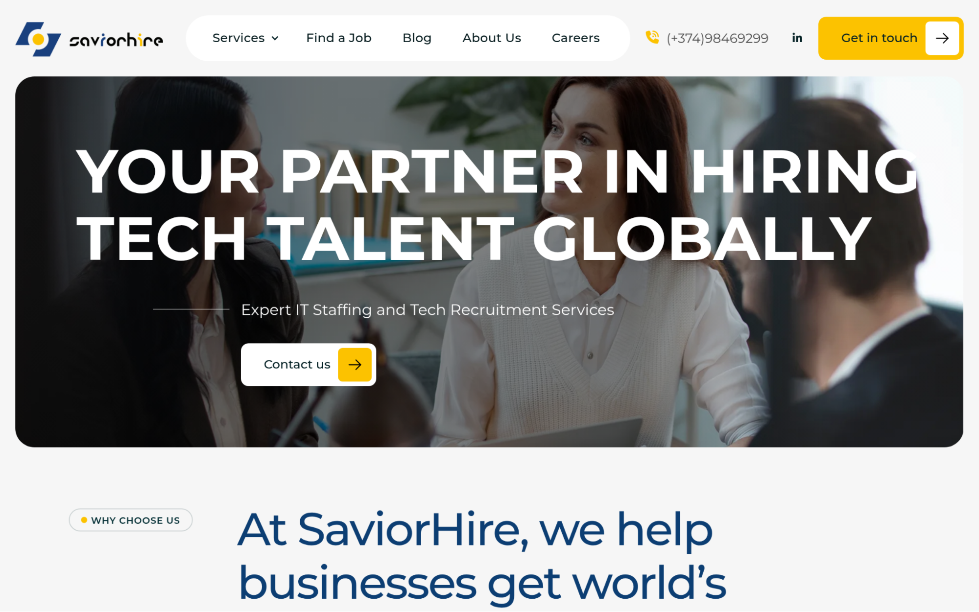 SaviorHire saviorhire-best-for-tech-recruitment-and-employer-of-record-services