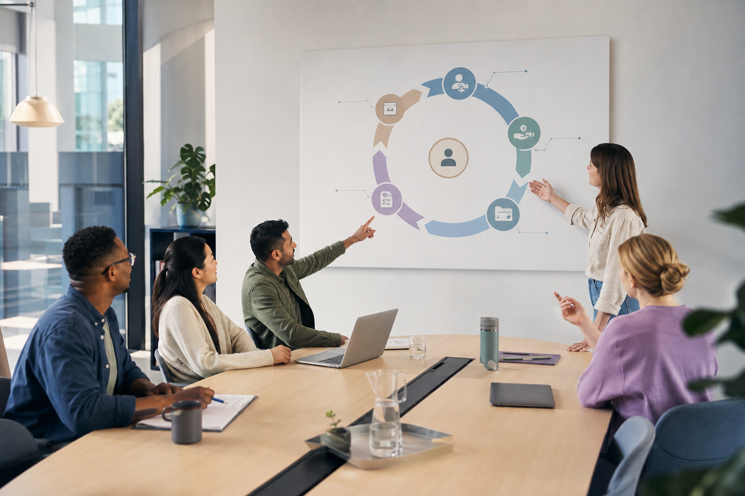 complete guide employee offboarding visual overview