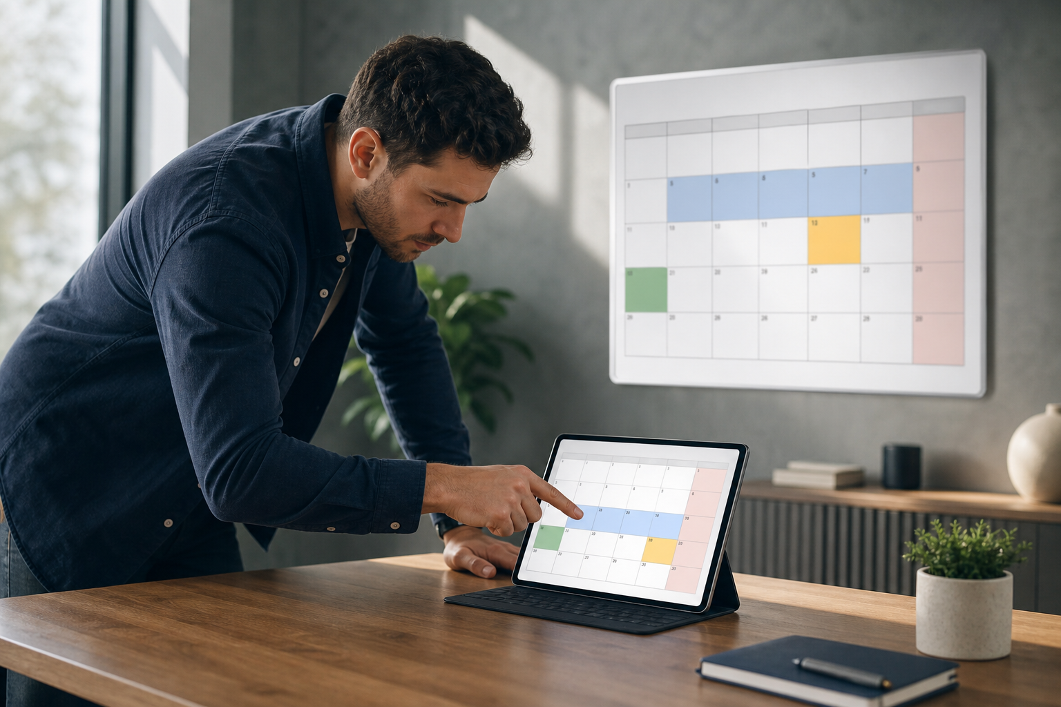 long business days simple visual timeline